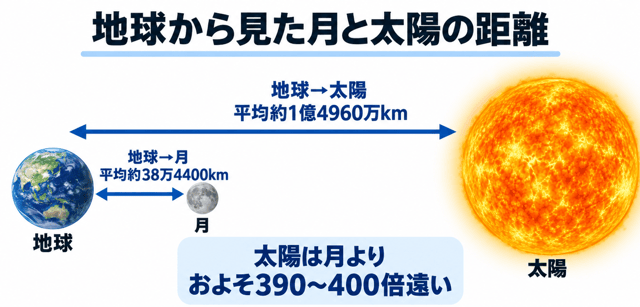 月 太陽 大きさ 偶然