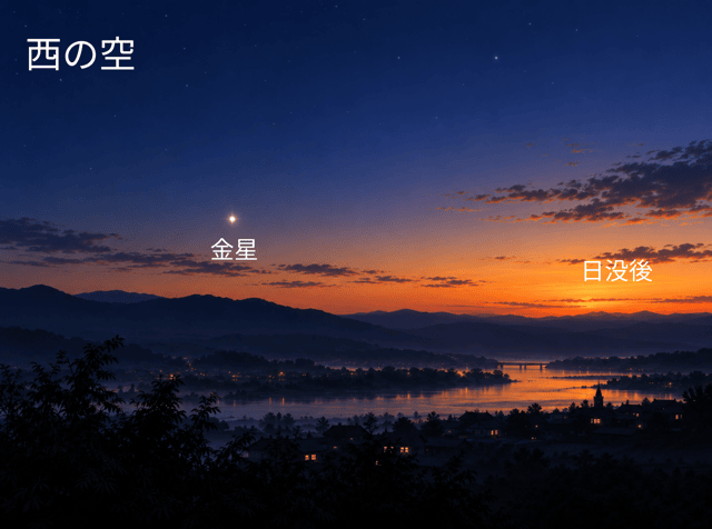 明けの明星 宵の明星 違い